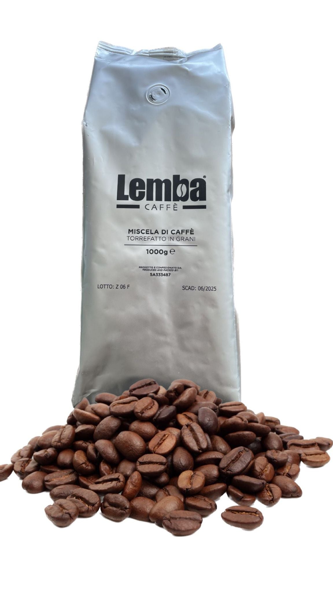 Miscela di caffè torrefatto in grani 1kg
