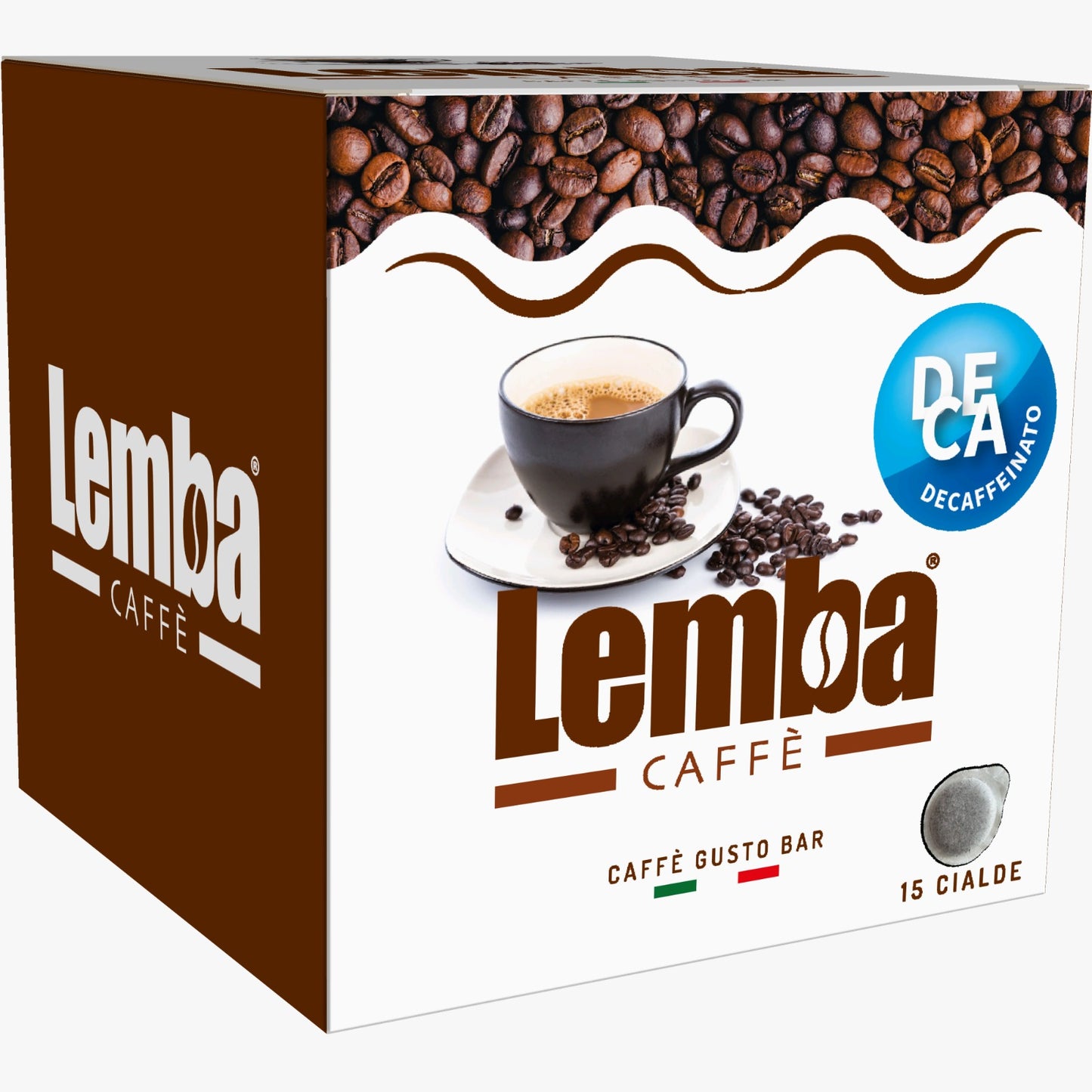 Box da 50 cialde decaffeinato