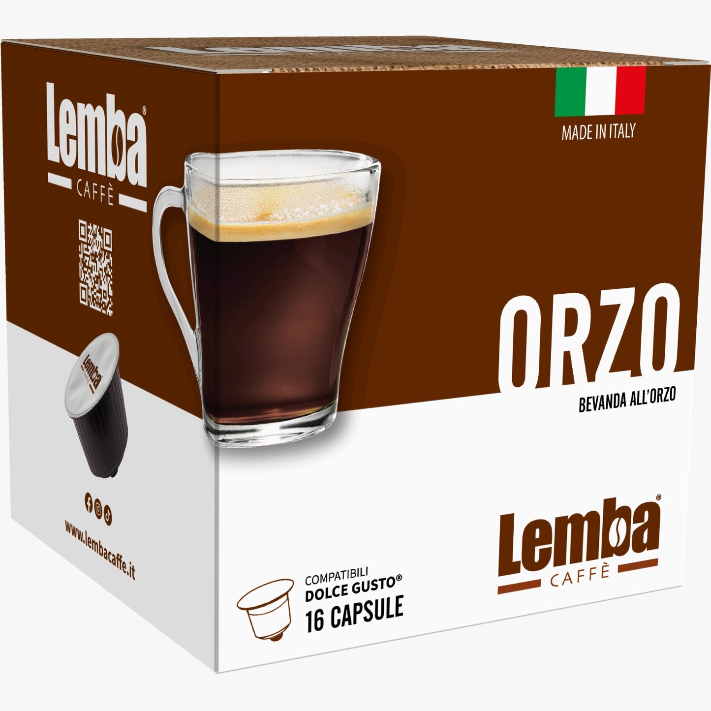 Capsule Orzo dolce gusto pacchetto da 16