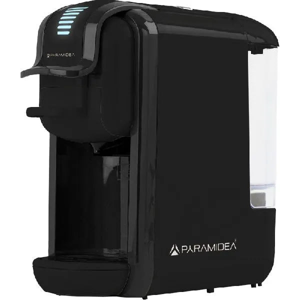 PYRAMIDEA PLUS Macchina per Caffè 3 in 1 Digitale Compatibile con Nespresso Dolcegusto e Cialde Bevande Fredde da 0,6L Nero